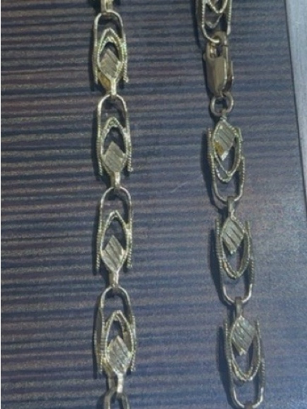 Gold-Tone Linked Chevron Bracelet - Women's Jewelry